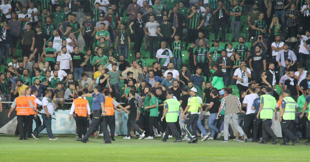 Kocaelispor – Sakaryaspor maçının iptal gerekçesi