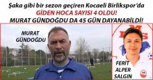 Kocaeli Birlikspor’da giden hoca sayısı 4 oldu!