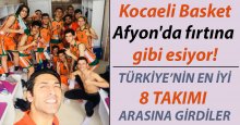 Kocaeli Basket, Afyon'da fırtına gibi esiyor!