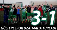Gültepe uzatmada turladı:  3-1