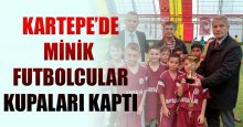 Kartepe’de minikler kupaları kaptı!