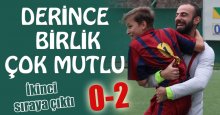 Derince Birlik, İzmit Belediye’yi geçti “0-2”