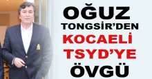 Oğuz Tongsir’den Kocaeli TSYD’ye kutlama