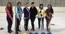 Kadın curlingciler hazır!