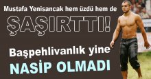 Mustafa Yenisancak şaşırttı!