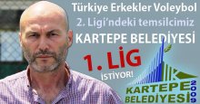 Kartepe Belediyesi'nde hedef 1. Lig!