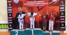 Tuğbanur Biçer Türkiye üçüncüsü oldu