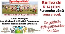 U-12’lerin dev finali PERŞEMBE GÜNÜ