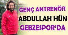 Genç antrenör Abdullah Hün Gebzespor’da