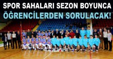 Spor alanları öğrencilerden sorulacak!