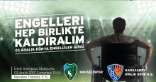 Kocaelispor’dan engellilerimize destek