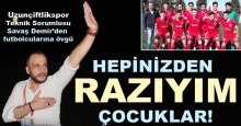Sizden razıyım çocuklar