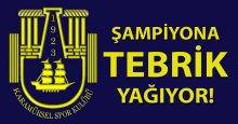 Şampiyona tebrik yağıyor