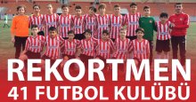 Rekortmen 41 Futbol Kulübü!