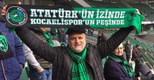 Usta, ekibi ile Kocaelispor maçında