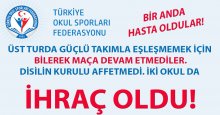 İki okula İHRAÇ!