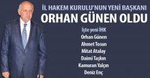 İHK’da yeni başkan Orhan Günen oldu!