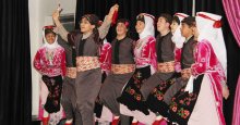 Şampiyon folklor ekibi alkışlandı