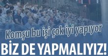 Bizim de yapmamız lazım... Ki yapabiliriz de..!