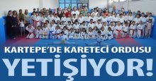 Kartepe’de karate ordusu yetişiyor