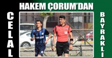 Maçın hakemi Çorum'dan