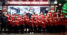 Express Yaprak Döner’den Tavşantepespor’a ziyafet