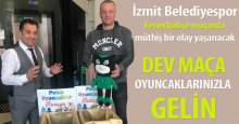 Dev maça oyuncaklarınızla gelin!