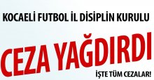 KOCAELİ FUTBOL İL DİSİPLİN KARARLARI