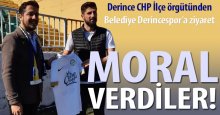 Derince CHP İlçe örgütünden, Belediye Derincespor’a ziyaret