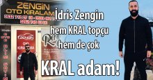 İdris Zengin hem KRAL topçu hem de KRAL adam!
