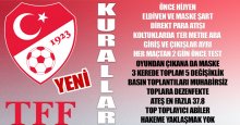 İşte TFF’nin yeni kuralları