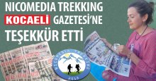 Nicomedia Trekking’den Kocaeli Gazetesi’ne teşekkür