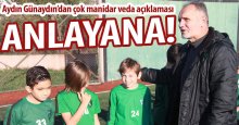 Aydın Günaydın: Ahbap, dost ilişkilerinden arınmış bir Kocaelispor diliyorum!