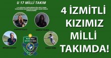 4 İzmitli U-17 Milli takımında!