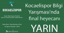 Kocaelispor Bilgi Yarışması'nda final heyecanı!