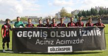 Gölcükspor'dan anlamlı pankart