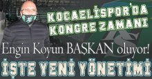 İşte Kocaelispor'un yeni yönetimi! 