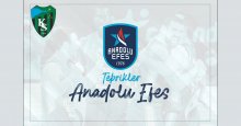 Kocaelispor’dan Anadolu Efes’e kutlama