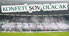 Kocaeli Stadı'nda konfeti şov hazırlığı!