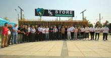 Kent Meydanı’ndaki Kocaelispor mağazası açıldı