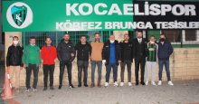 Kocaelispor Tesisler Müdürü Çakırer’e Gültepelilerden ziyaret