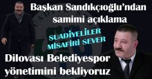 Sandıkçıoğlu: İyi karşılayacağız, iyi uğurlayacağız