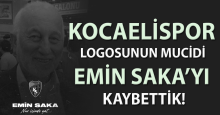 Kocaelispor logosunun mucidi Emin Saka’yı kaybettik
