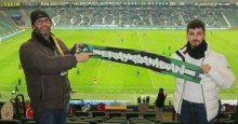 Gururumuz Eray Şamdan bu kez tribünden mutlu ayrıldı