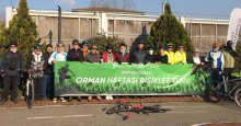 Pedallara Orman Haftası için basıldı