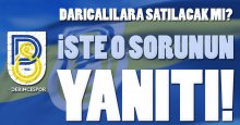Belediye Derincespor Darıcalılara satılacak mı?