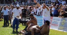Taşköprü Güreşleri’ne yağmur engeli!