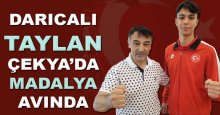 Darıcalı Taylan, Çekya’da, madalya avında!