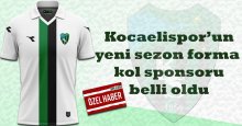 Kocaelispor’da diğer forma kol sponsoru belli oldu