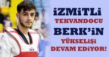 Tekvandocu Berk Emanetoğlu’nun yükselişi devam ediyor